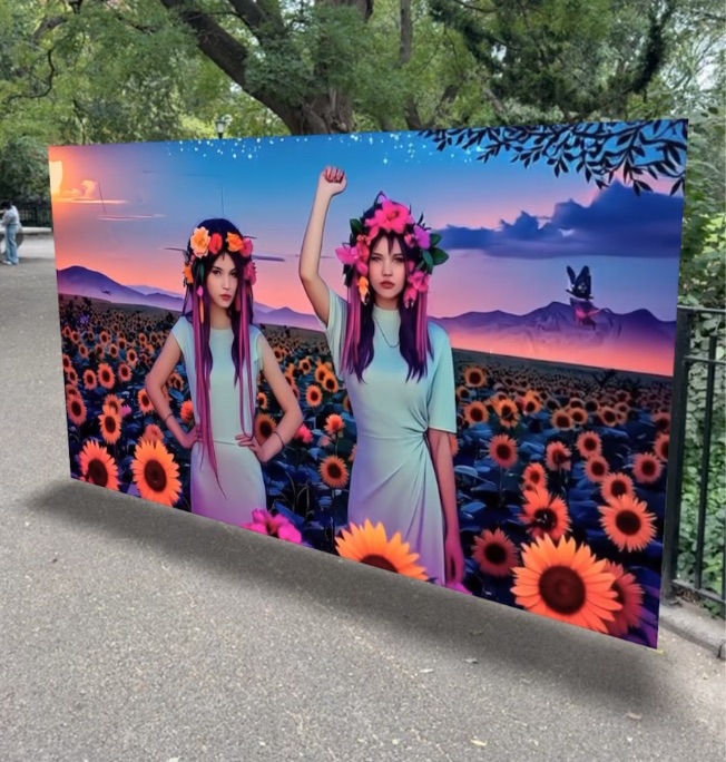 Sunflowers & Butterflies