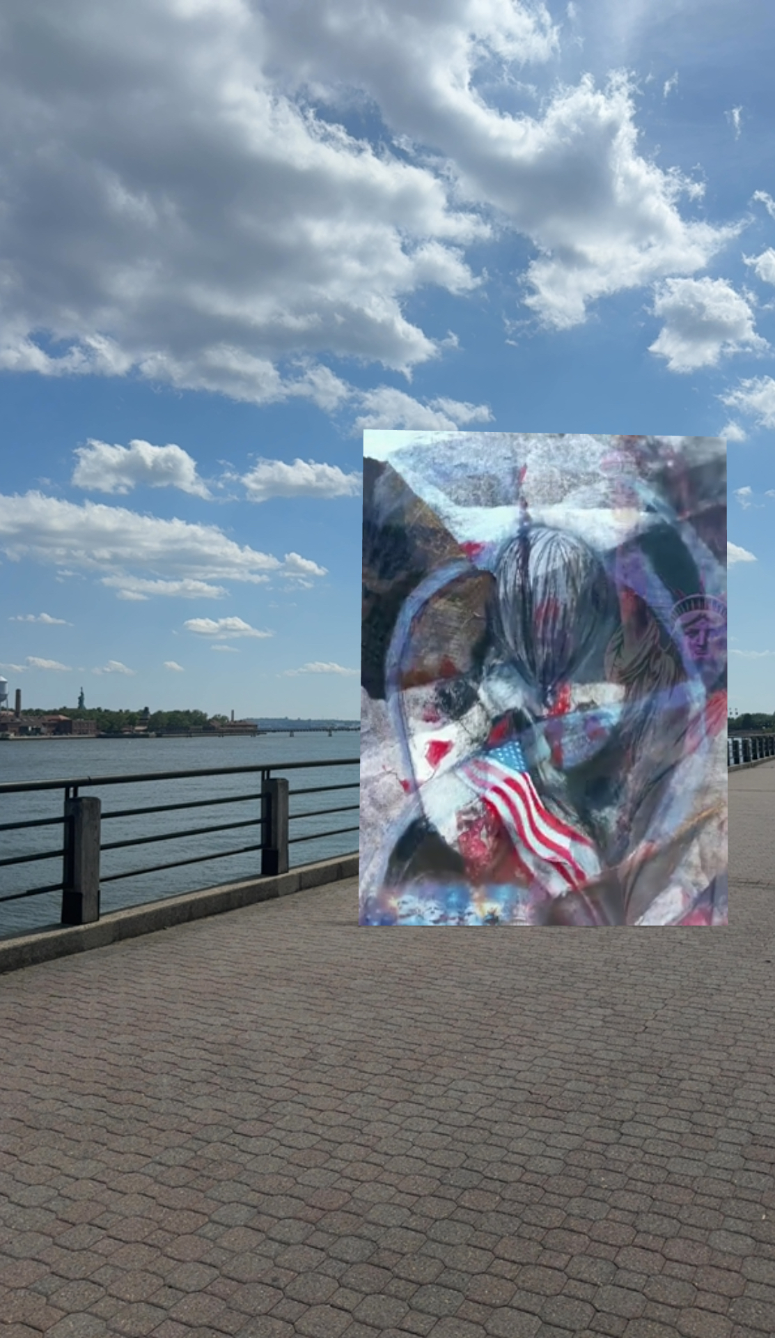Impression of artwork Holding by Threads
