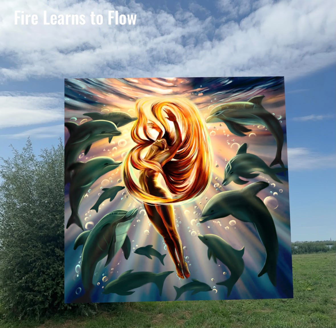 Impression of artwork Fire Learns to Flow